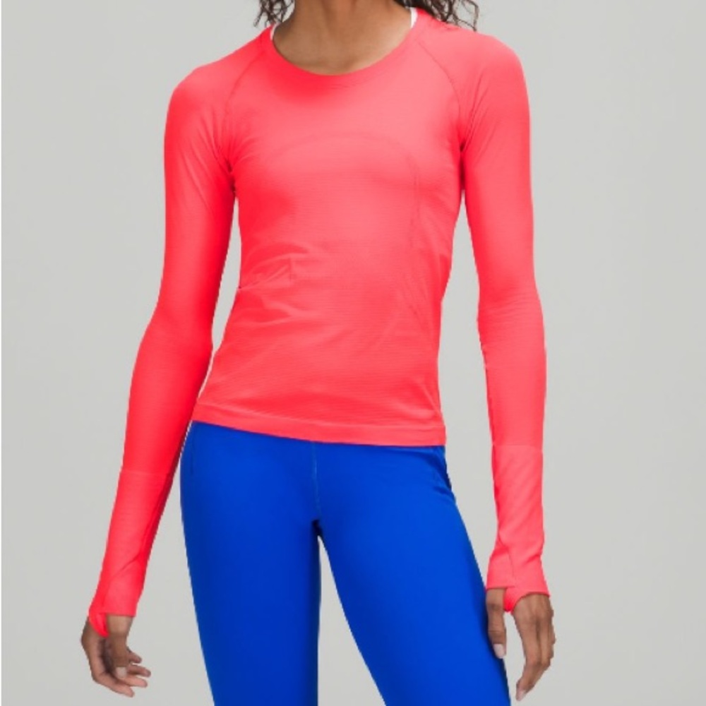 Lululemon Swiftly Tech Long Sleeve in Flare (no longer sold)